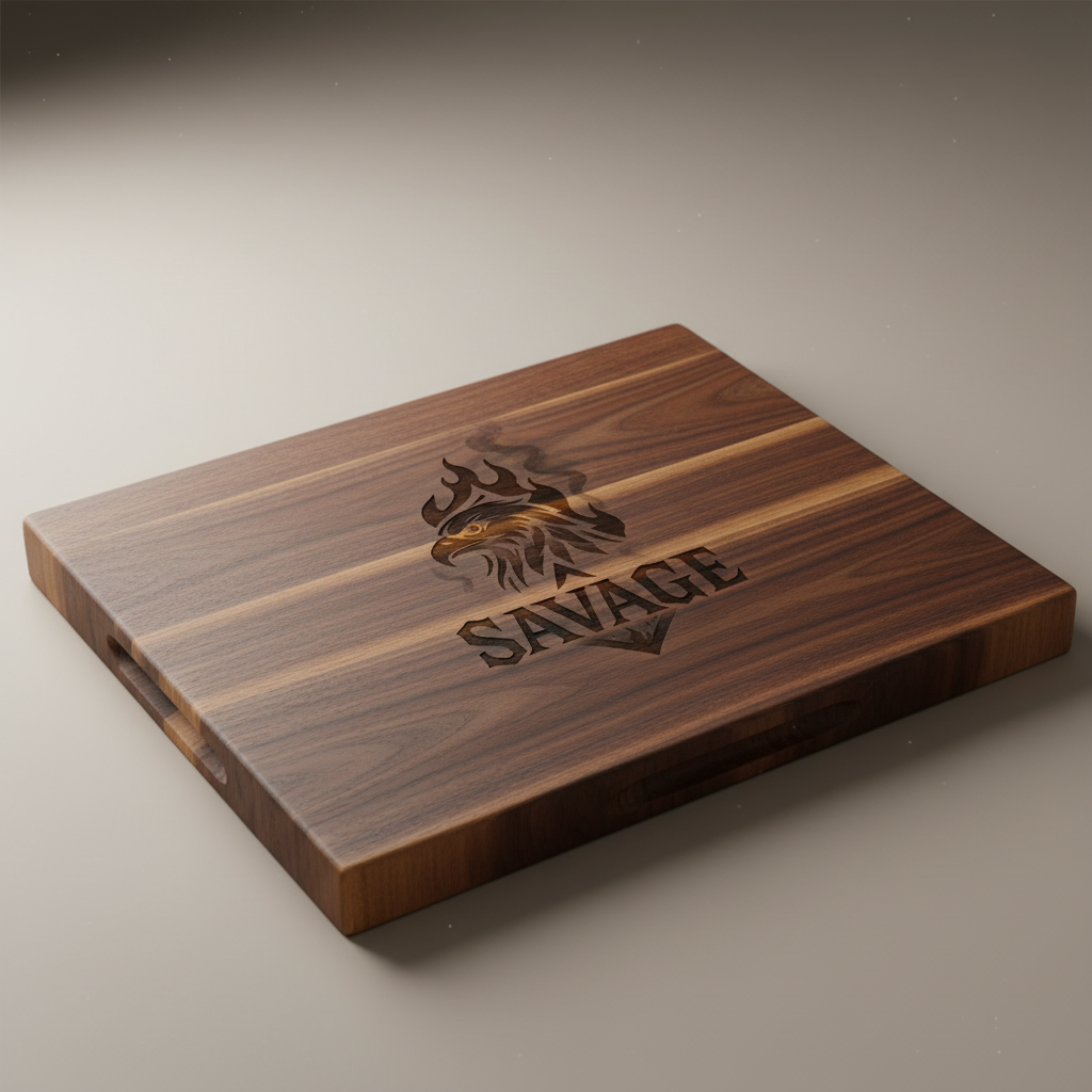 Planche de Présentation en Bois