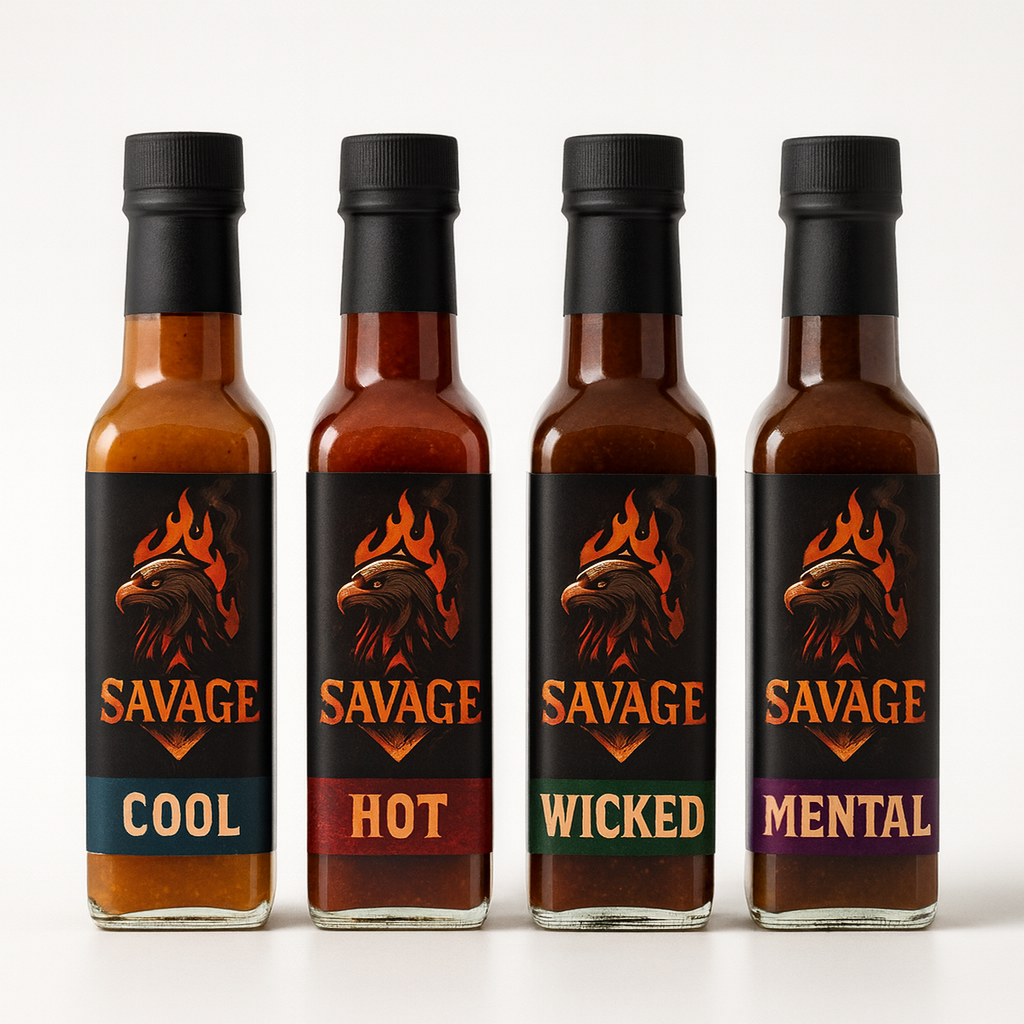 Pack Sauces Piquantes SAVAGE